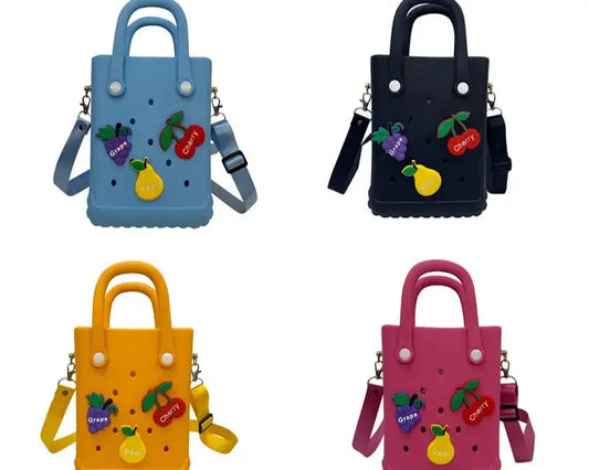 GumiBag – podłużny model z uchwytami i paskiem | 11 kolorów 👜🌈 - GumiBag